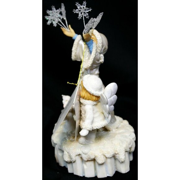 Christmas Around the World Old Man Winter Let it Snow Drop Child Snowflakes - Picture 4 of 12